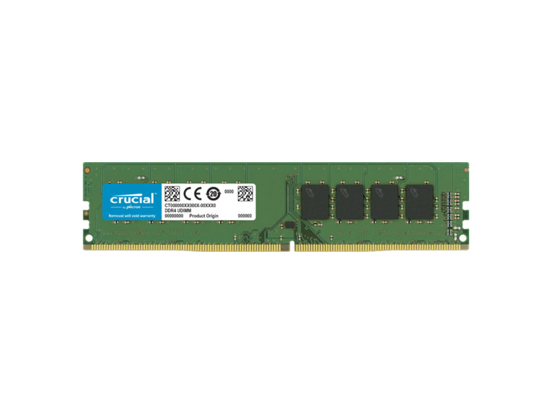 CT8G4DFRA266  Crucial DDR4 8GB 2666MHz (PC4-21300) CL19 UDIMM 288-Pin
