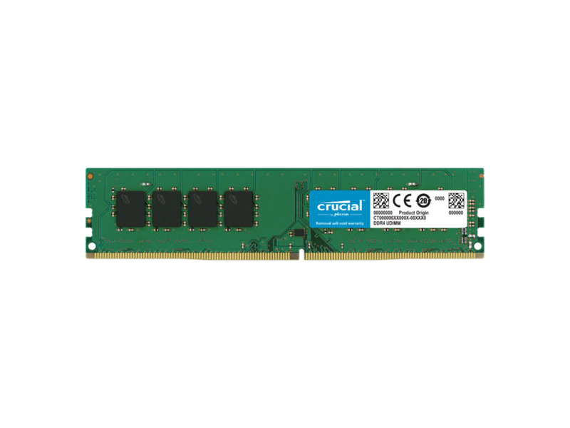 CT8G4DFRA32A  Crucial DDR4 8GB 3200MHz (PC4-25600) CL22 UDIMM 288-Pin