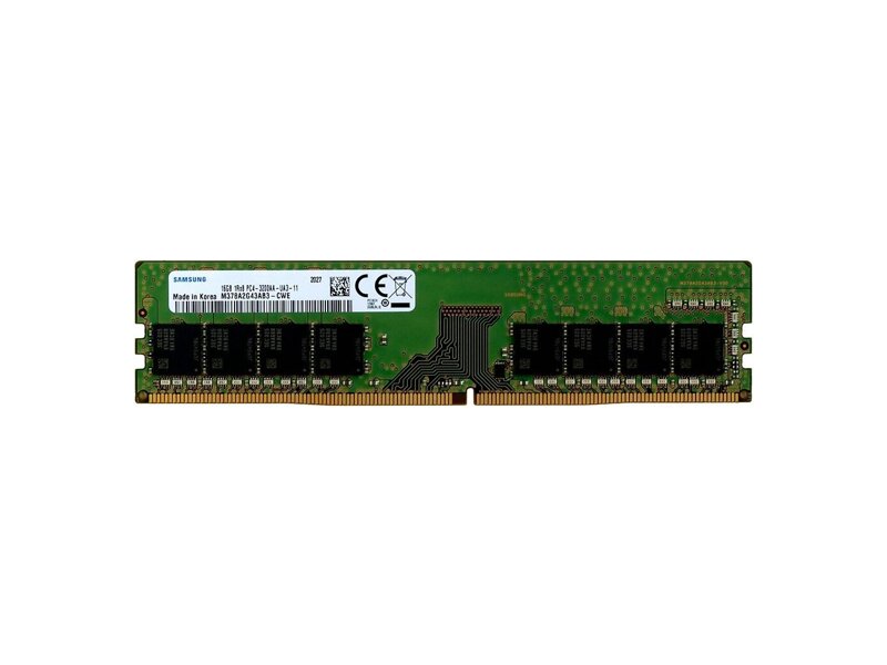 M378A2G43AB3-CWE  Samsung DDR4 16Gb DIMM 3200MHz PC4-25600 CL22 288-pin 1.2В single rank, M378A2G43AB3-CWE