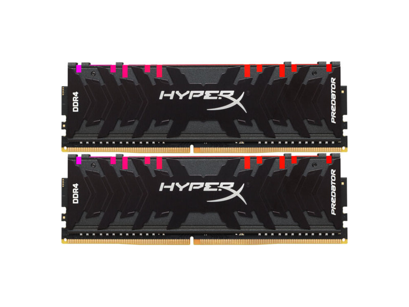 HX446C19PB3AK2/16  Kingston DDR4 16GB 4600MHz CL19 DIMM (Kit of 2) XMP HyperX Predator RGB 1