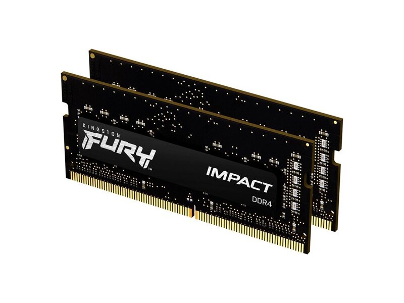 KF426S15IBK2/16  Kingston SODIMM DDR4 16GB 2666MHz CL15 (Kit of 2) FURY Impact
