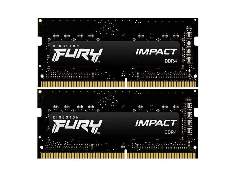 KF429S17IBK2/16  Kingston SODIMM DDR4 16GB 2933MHz CL17 (Kit of 2) FURY Impact