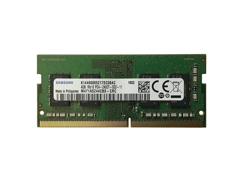 M471A5244CB0-CRC  Samsung SODIMM DDR4 4GB 2400MHz (PC4-19200) CL17 1.2В