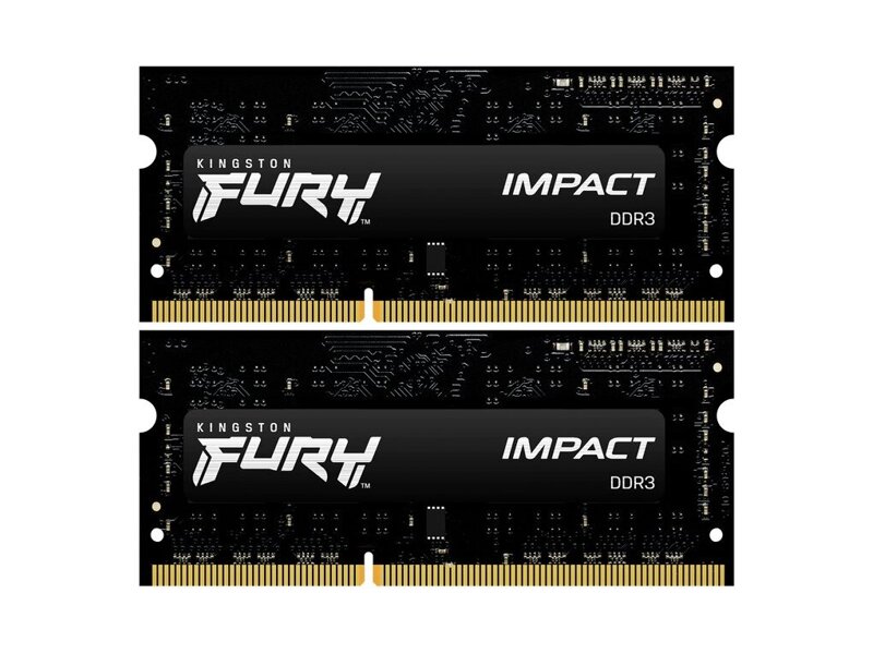 KF318LS11IBK2/8  Kingston SODIMM DDR3L 8GB 1866MHz CL11 (Kit of 2) 1.35V FURY Impact
