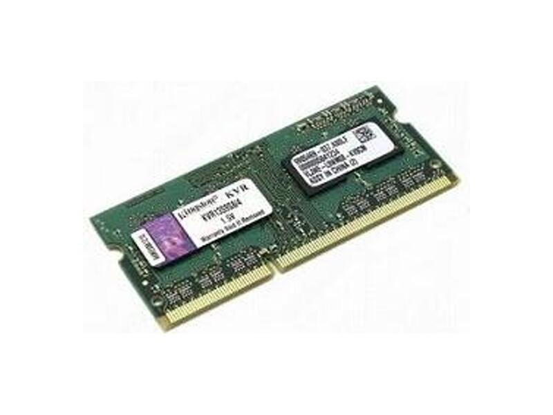 KVR13S9S8/4  Kingston SODIMM DDR3 4GB 1333MHz (PC3-10600) SR X8