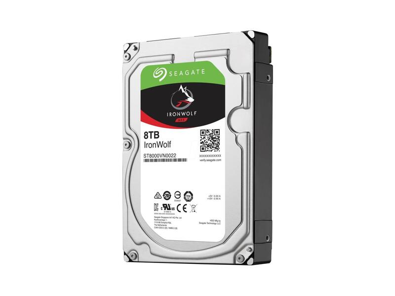 ST8000VN0022  HDD Seagate Ironwolf NAS ST8000VN0022 (3.5'', 8TB, 256Mb, 7200rpm, SATA6G)