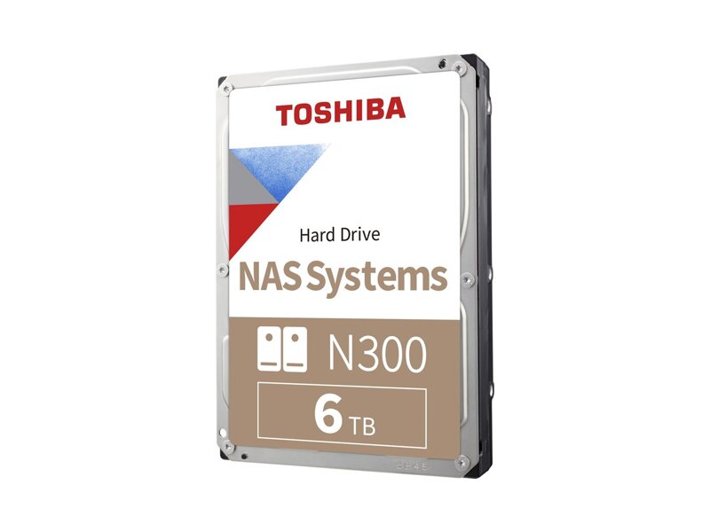 HDWG160UZSVA  HDD Desktop Toshiba HDWG160UZSVA NAS N300 (3.5'', 6TB, 256Mb, 7200rpm, SATA6G) Bulk