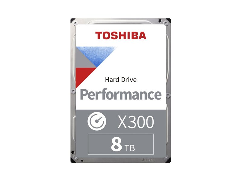 HDWR180UZSVA  HDD Desktop Toshiba X300 HDWR180UZSVA (3.5'', 8TB, 128Mb, 7200rpm, SATA6G)