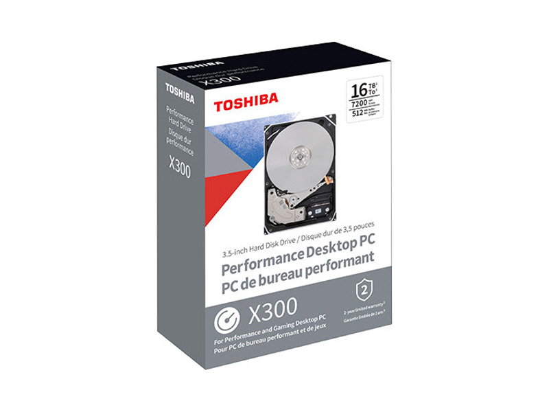 HDWR480EZSTA  HDD Toshiba HDWR480EZSTA X300 (3.5'', 8TB, 256Mb, 7200rpm, SATA6G) Rtl