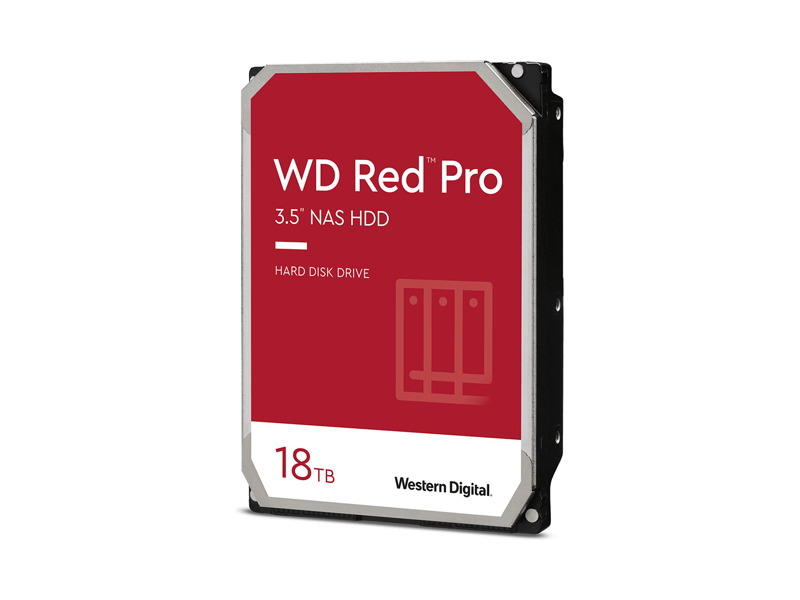 WD181KFGX  HDD WD RED Pro NAS WD181KFGX (3.5'', 18TB, 512Mb, 7200rpm, SATA6G)