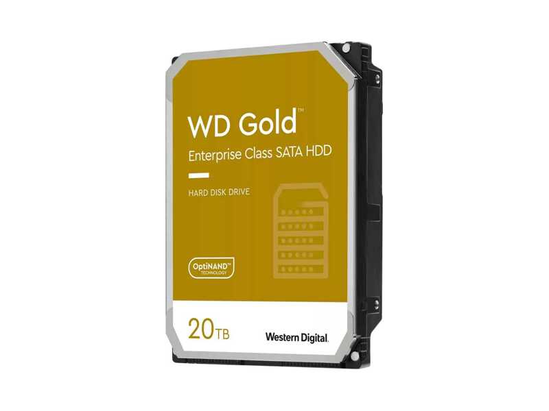 WD201KRYZ  HDD WD GOLD WD201KRYZ 20ТБ 3, 5'' 7200RPM 512MB 512E (SATA-III)