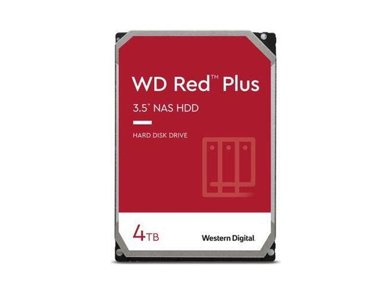 WD40EFPX  HDD Western Digital Red Plus WD40EFPX 4TB 3.5'' 5400 RPM 128MB SATA-III NAS Edition
