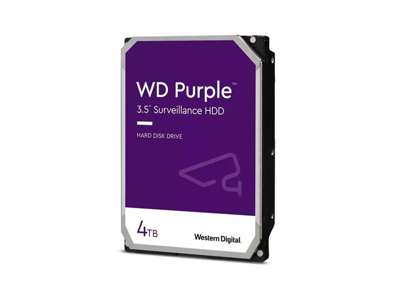 WD42PURZ  HDD WD Video PURPLE WD42PURZ (3.5'', 4TB, 64Mb, 5400rpm, SATA6G) DV&NVR