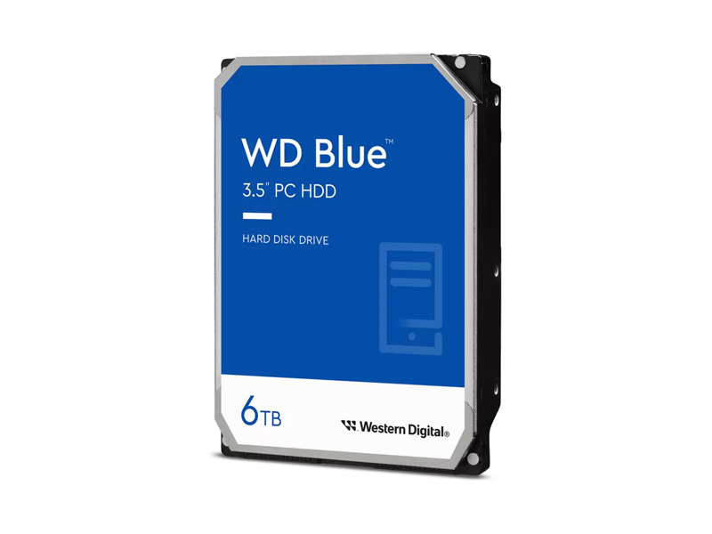 WD60EZAX  HDD WD SATA 6TB 6GB/ S 256MB BLUE WD60EZAX WDC