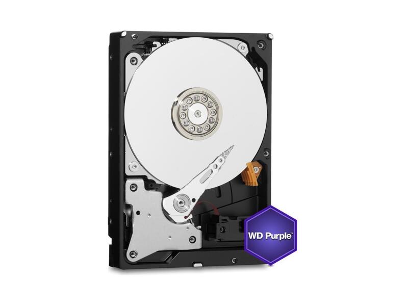 WD80PURZ  HDD WD Video PURPLE WD80PURZ (3.5'', 8TB, 128Mb, 5400rpm, SATA6G) 2