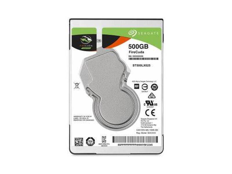 ST500LX025  HDD Mobile Seagate SSHD Firecuda ST500LX025 (2.5'', 500GB, 128Mb, 5400rpm, SATA6G) 3