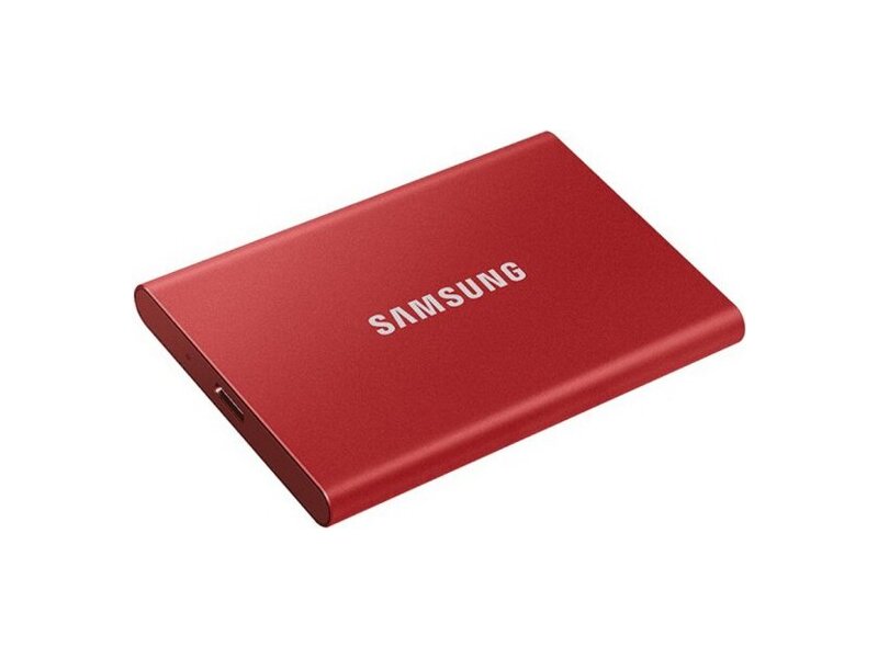 MU-PC1T0R/WW  SSD Samsung 1.8'' 1TB T7 Red External SSD MU-PC1T0R/ WW USB 3.2 Gen 2 Type-C, 1050/ 1000 RTL