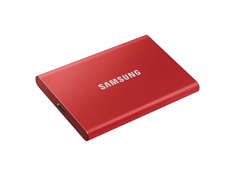 MU-PC500R/WW  SSD Samsung 1.8'' 500GB Samsung T7 Red External SSD MU-PC500R/ WW USB 3.2 Gen 2 Type-C, 1050/ 1000 RTL