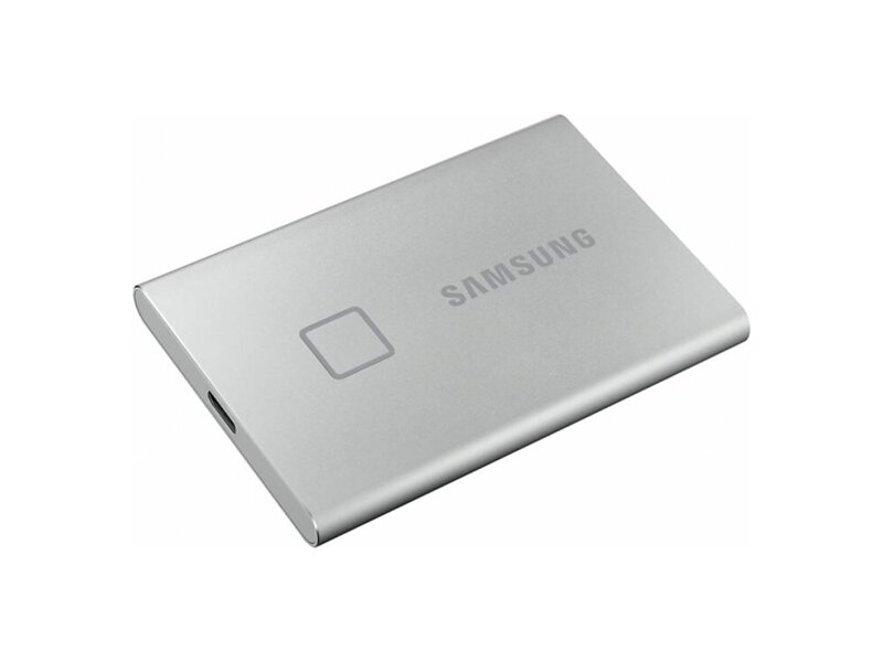 MU-PC500S/WW  Samsung SSD 1.8'' 500GB Samsung T7 Touch Silver External SSD MU-PC500S/ WW USB 3.2 Gen 2 Type-C, 1050/ 1000 RTL