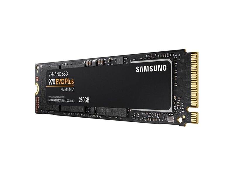 MZ-V7S250BW  Samsung SSD M.2, 250GB, 970 EVO Plus, NVMe/ PCIE 3.0 x4, R3500/ W2300Mb/ s, IOPS 250K/ 550K