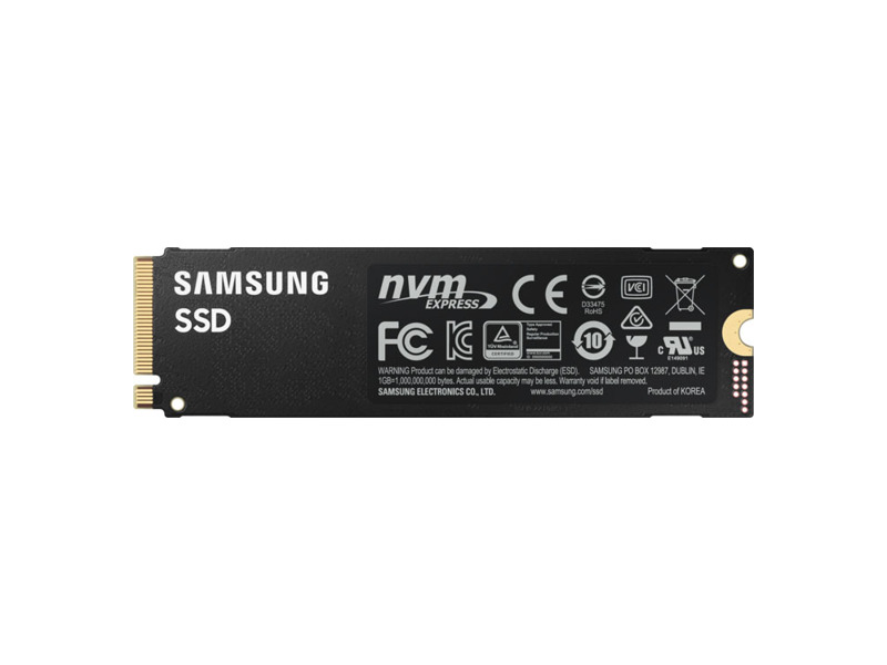 MZ-V8P1T0BW  Samsung SSD M.2 (2280), 1TB, 980 PRO, V-NAND 3-bit MLC, Elpis, PCIe Gen 4.0 x4, NVMe 1.3c, R7000/ W5000, IOPs 1 000 000/ 1 000 000 1
