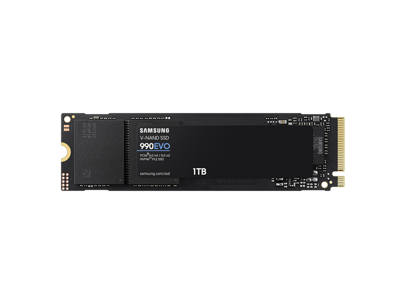 MZ-V9E1T0BW  Samsung SSD 1Tb 990 EVO M.2 MZ-V9E1T0BW NVMe 2.0, PCIe 4.0 x4, V-NAND TLC