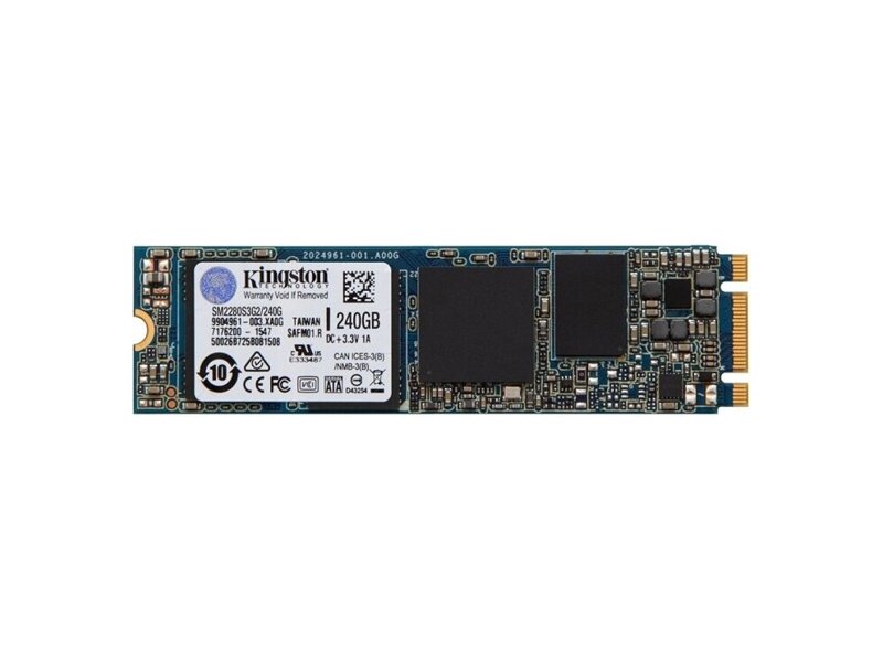 SM2280S3G2/240G  Kingston SSD 240GB M.2 2280 SATA-III
