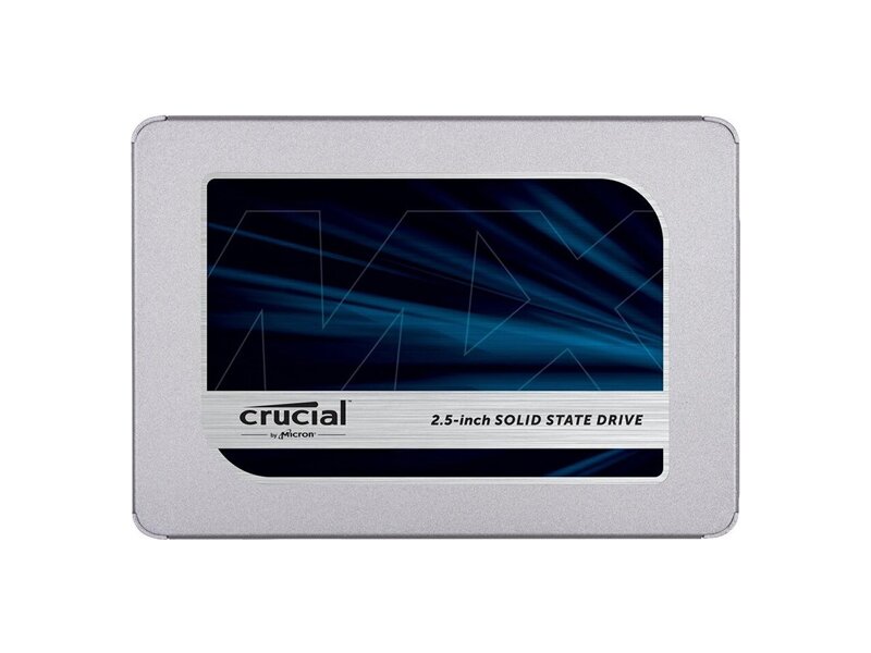 CT1000MX500SSD1  Crucial SSD MX500 1000GB SATA 2.5'' 3D TLC NAND 360TBW 560/ 510 MB/ s, 95k/ 90k IOPS, 5yrs, 7mm (with 9.5mm adapter)