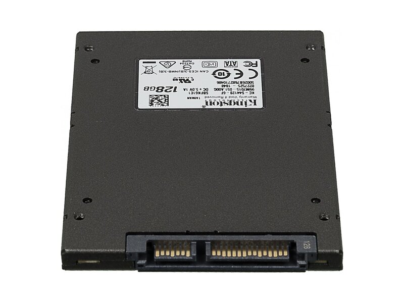 KC-S44128-6F  Kingston SSD A400-R 128GB, 2.5'', SATA III, TLC, R/ W 500/ 320MB/ s, 40 TBW 1
