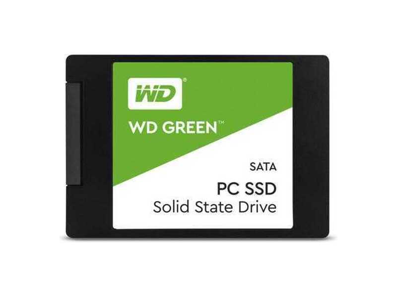 WDS100T2G0A  WD SSD Green 3D NAND WDS100T2G0A (2.5'', 1ТB, SATA-III TLC) 3