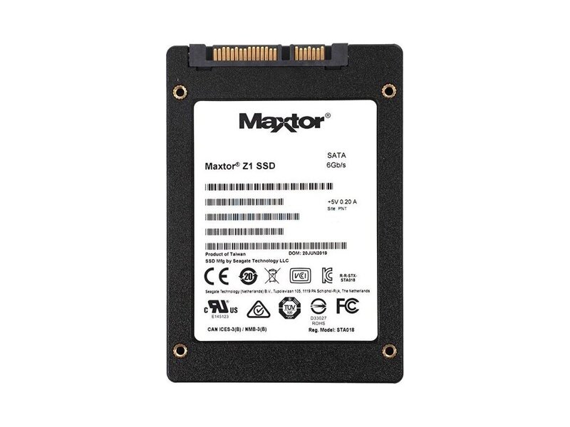 YA480VC10001  Seagate SSD Maxtor YA480VC10001 (2.5'', 480GB, SATA6G, TLC)