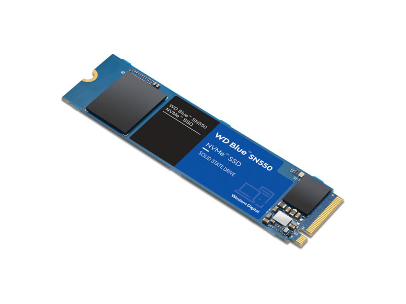WDS200T2B0C  WD SSD Blue SN550 WDS200T2B0C 2ТБ M2.2280 NVMe PCIe Gen3 8Gb/ s 1