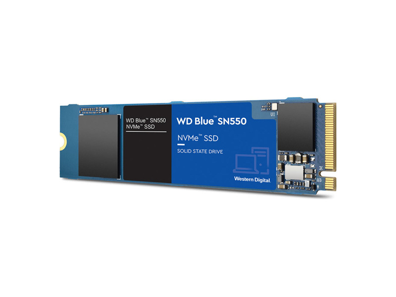 WDS200T2B0C  WD SSD Blue SN550 WDS200T2B0C 2ТБ M2.2280 NVMe PCIe Gen3 8Gb/ s