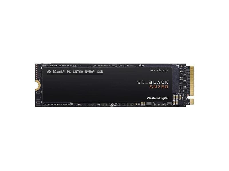 WDS200T3X0C  WD SSD Black SN750 NVME WDS200T3X0C 2ТB M2.2280 PCIe x4 (без радиатора)