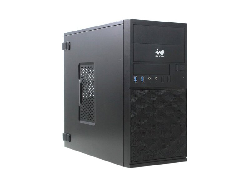 6111207  Inwin EFS052BL черный 500W mATX 2xUSB2.0 audio front door