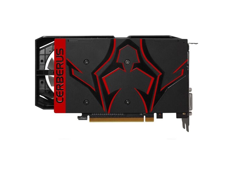 90YV0A75-M0NA00  ASUS PCI-E CERBERUS-GTX1050TI-A4G nVidia GeForce GTX 1050TI 4096Mb 128bit GDDR5 1303/ 7008 DVIx1/ HDMIx1/ DPx1/ HDCP Ret 2