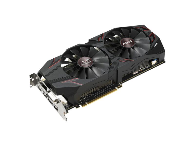 CERBERUS-GTX1070TI-A8G  ASUS PCI-E CERBERUS-GTX1070TI-A8G nVidia GeForce GTX 1070Ti 8192Mb 256bit GDDR5 1607/ 8008 DVIx1/ HDMIx2/ DPx2/ HDCP Ret