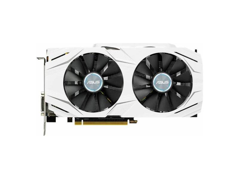 DUAL-GTX1070-O8G  ASUS PCI-E DUAL-GTX1070-O8G nVidia GeForce GTX 1070 8192Mb 256bit GDDR5 1607/ 8008 DVIx1/ HDMIx2/ DPx2/ HDCP Ret 2