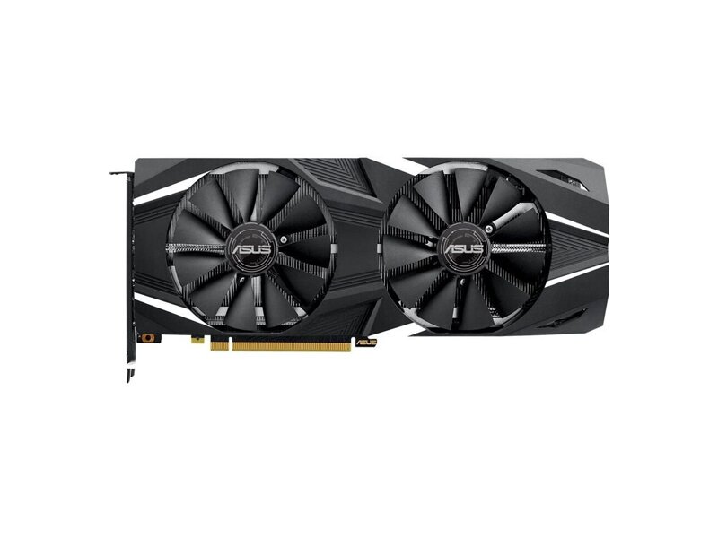 DUAL-RTX2070-A8G  ASUS PCI-E DUAL-RTX2070-A8G nVidia GeForce RTX 2070 8192Mb 256bit GDDR6 1410/ 14000/ HDMIx1/ DPx3/ Type-Cx1/ HDCP Ret 3