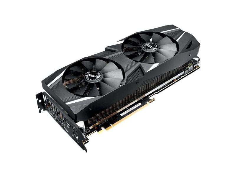 DUAL-RTX2080-O8G  ASUS PCI-E DUAL-RTX2080-O8G nVidia GeForce RTX 2080 8192Mb 256bit GDDR6 1607/ 14000/ HDMIx1/ DPx3/ Type-Cx1/ HDCP Ret 2