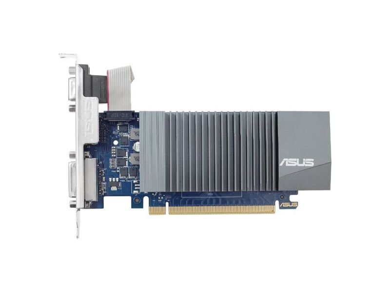 90YV0AL2-M0NA00  ASUS PCI-E GT710-SL-1GD5-BRK nVidia GeForce GT 710 1024Mb 32bit GDDR5 954/ 1800 DVIx1/ HDMIx1/ CRTx1/ HDCP Ret low profile