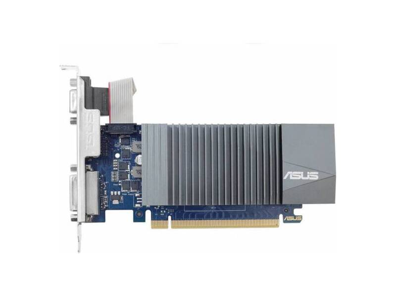90YV0AL3-M0NA00  ASUS PCI-E GT710-SL-2GD5-BRK nVidia GeForce GT 710 2048Mb 64bit GDDR5 954/ 5012 DVIx1/ HDMIx1/ CRTx1/ HDCP Ret low profile 1