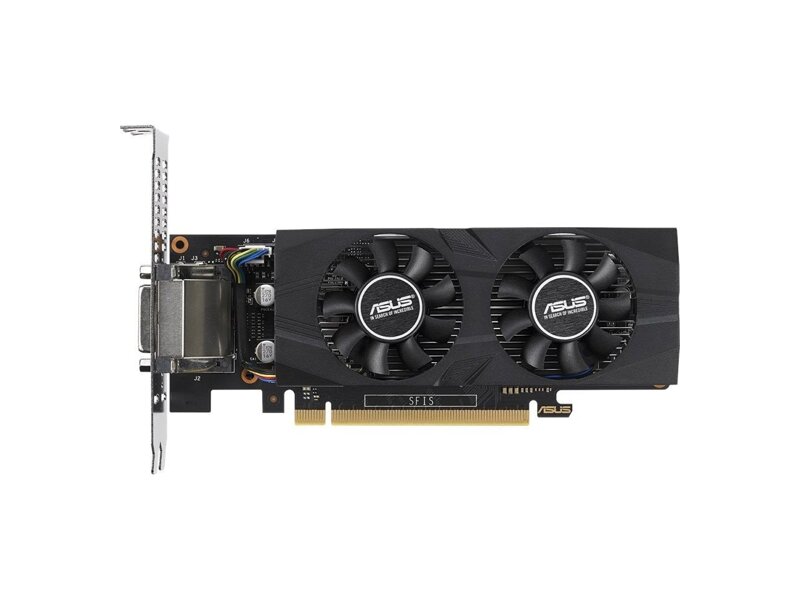 GTX1050TI-O4G-LP-BRK  ASUS PCI-E GTX1050TI-O4G-LP-BRK nVidia GeForce GTX 1050TI 4096Mb 128bit GDDR5 1303/ 7008 DVIx1/ HDMIx1/ DPx1/ HDCP Ret 1