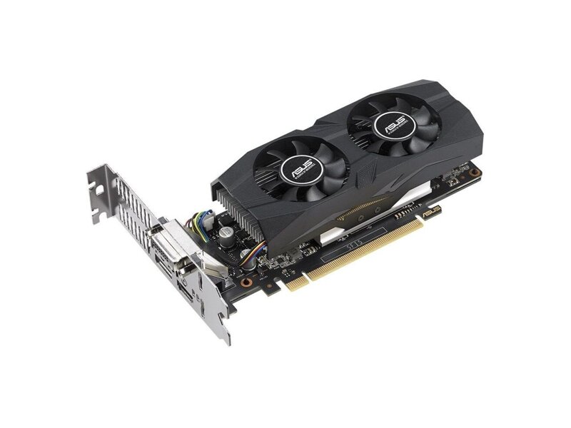 GTX1050TI-O4G-LP-BRK  ASUS PCI-E GTX1050TI-O4G-LP-BRK nVidia GeForce GTX 1050TI 4096Mb 128bit GDDR5 1303/ 7008 DVIx1/ HDMIx1/ DPx1/ HDCP Ret