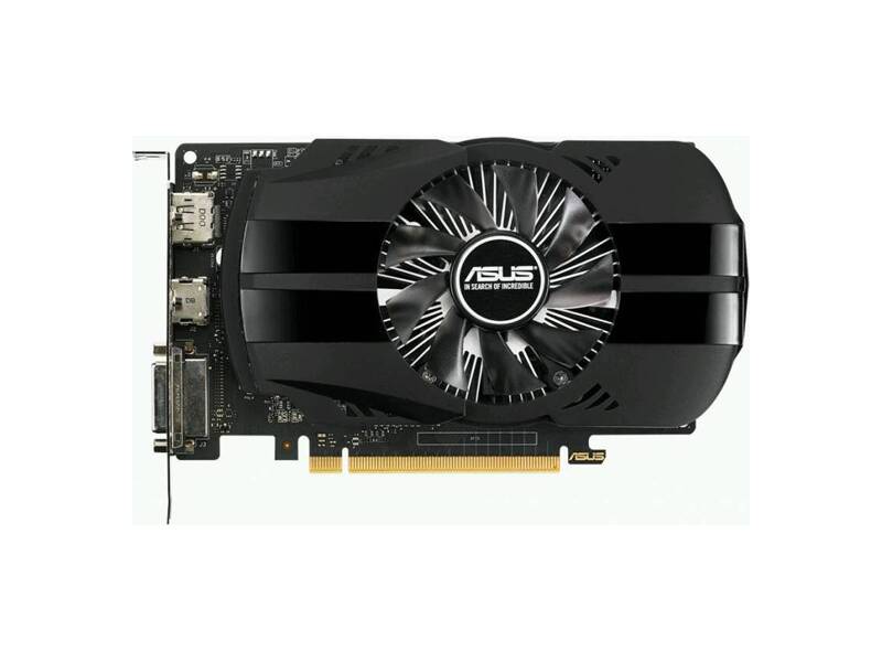 90YV0A70-M0NA00  ASUS PCI-E PH-GTX1050TI-4G nVidia GeForce GTX 1050TI 4096Mb 128bit GDDR5 1290/ 7008 DVIx1/ HDMIx1/ DPx1/ HDCP Ret 3