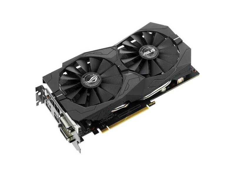 90YV0A31-M0NA00  ASUS PCI-E STRIX-GTX1050TI-4G-GAMING nVidia GeForce GTX 1050TI 4096Mb 128bit GDDR5 1290/ 7008 DVIx2/ HDMIx1/ DPx1/ HDCP Ret 2