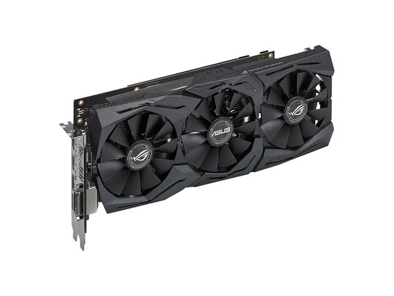 STRIX-GTX1060-O6G-GAMING  ASUS PCI-E STRIX-GTX1060-O6G-GAMING nVidia GeForce GTX 1060 6144Mb 192bit GDDR5 1620/ 8208 DVIx1/ HDMIx2/ DPx2/ HDCP Ret