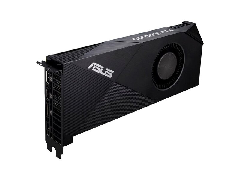 TURBO-RTX2070-8G  ASUS PCI-E TURBO-RTX2070-8G nVidia GeForce RTX 2070 8192Mb 256bit GDDR6 1410/ 8008/ HDMIx1/ DPx2/ Type-Cx1/ HDCP Ret 2