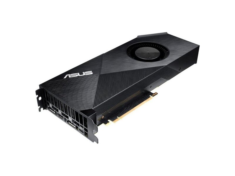 TURBO-RTX2070-8G  ASUS PCI-E TURBO-RTX2070-8G nVidia GeForce RTX 2070 8192Mb 256bit GDDR6 1410/ 8008/ HDMIx1/ DPx2/ Type-Cx1/ HDCP Ret