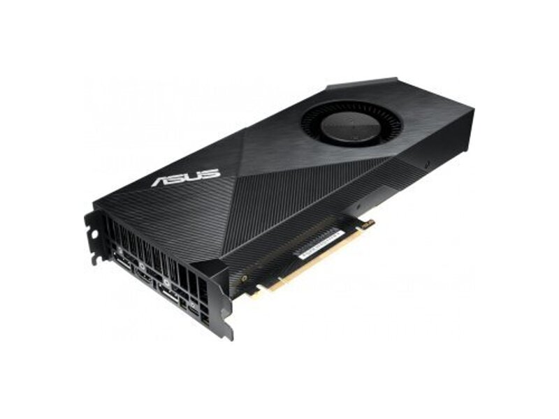 TURBO-RTX2080-8G  ASUS PCI-E TURBO-RTX2080-8G nVidia GeForce RTX 2080 8192Mb 256bit GDDR6 1515/ 14000/ HDMIx1/ DPx3/ Type-Cx1/ HDCP Ret 2